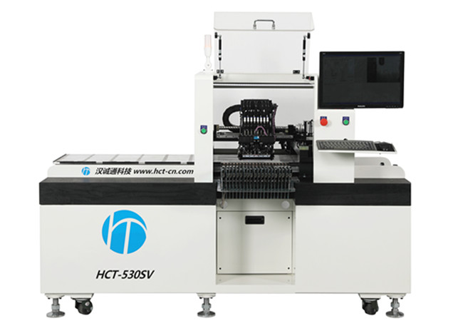HCT-530SV八頭LED貼片機,飛行相機貼片機