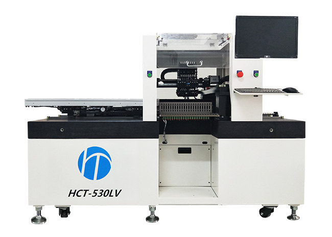 HCT-530LV 經(jīng)濟型全自動八頭貼片機 LED貼片機 1.2米自動貼片機