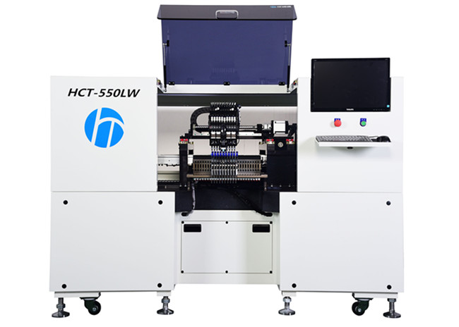 HCT-550LW全自動(dòng)10頭貼片機(jī)，LED貼片機(jī)，自動(dòng)更換吸嘴